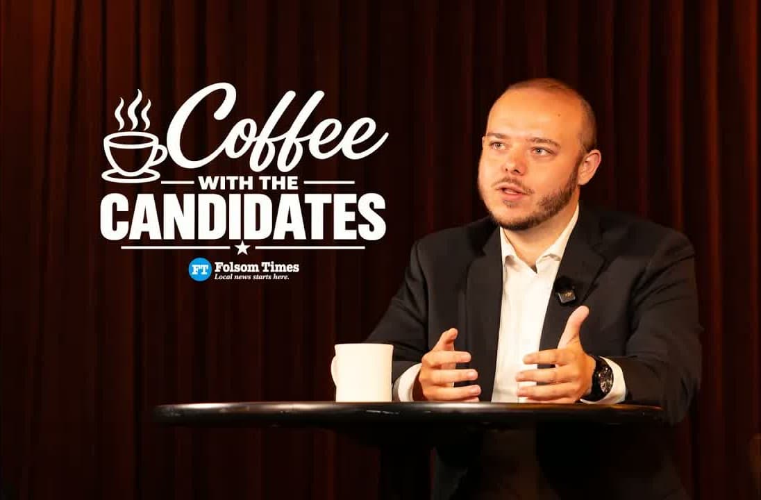 Justin Hurst in the Folsom Times Coffee with the Candidates interview